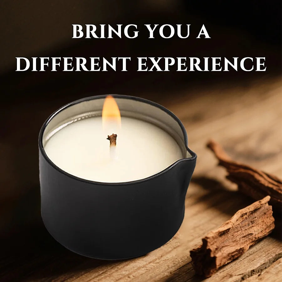 Massage Candle ,  Low-Temperature Massage Candle Relaxing Aromatherapy Candle for Stress Relief And Wellbeing