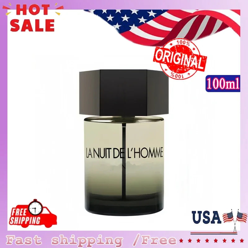 Floral fragrance, strong and light scent, Dark Night men's strong and light scent eau de parfum, perfume