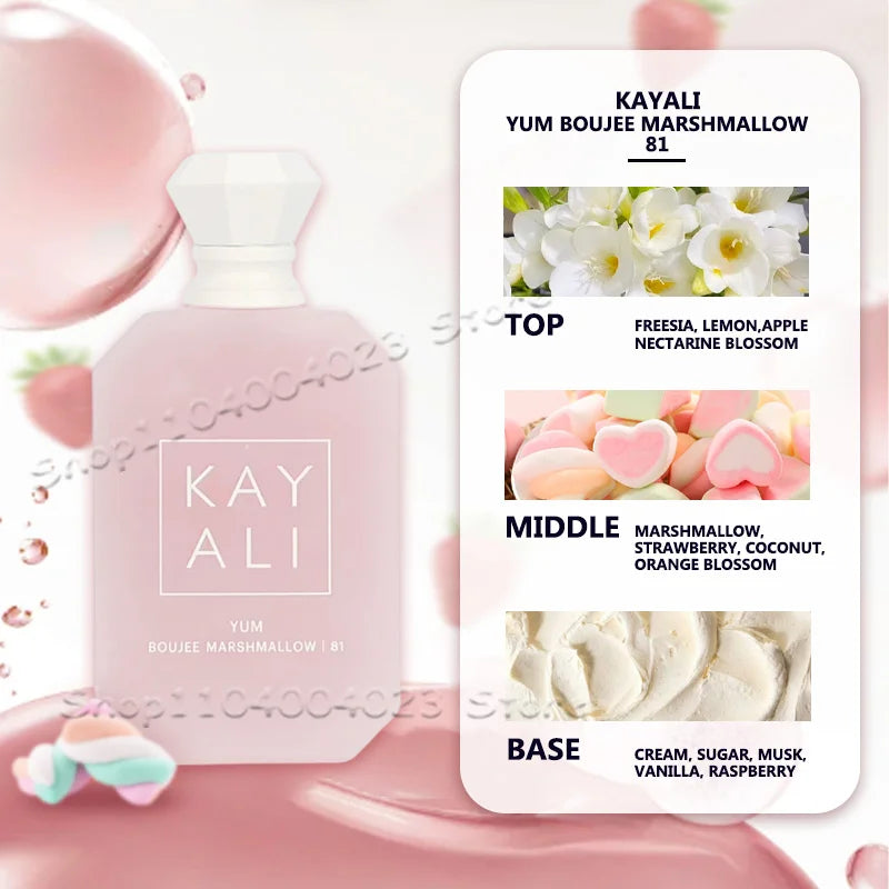 100ML KAYALI 81 Perfume Kayali Yum Boujee Marshmallow Eau de Parfum For Unisex Original Arabic Perfume Brand Perfumes KAYALI 28