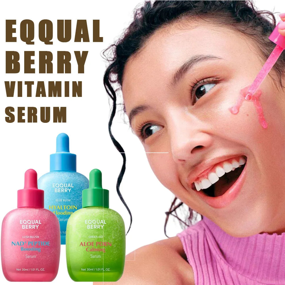 EQQUALBERRY Bakuchiol Plumping Serum Retinol Alternative Vitamin Illuminating Brightening Skin Care 5000 PPM